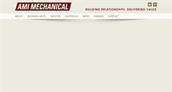 Desktop Screenshot of amimechanical.com